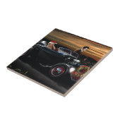 Carreau Tour de joie de Noël de Marilyn et d'Elvis (Côté)