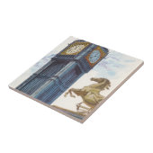 Carreau Tour de l'horloge Big Ben au Palais de Westminster (Côté)