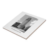 Carreau Tour de l'horloge de l'Université du Michigan (Côté)