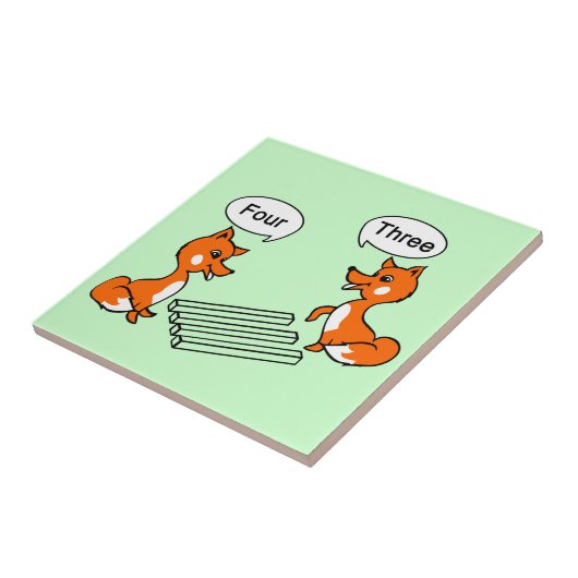 Carreau Tour d'illusion optique (Côté)