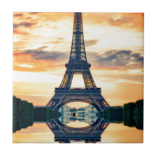 Carreau Tour Eiffel Paris Soirée européenne