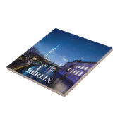 Carreau Tour TV et île musée à Berlin, Allemagne (Côté)