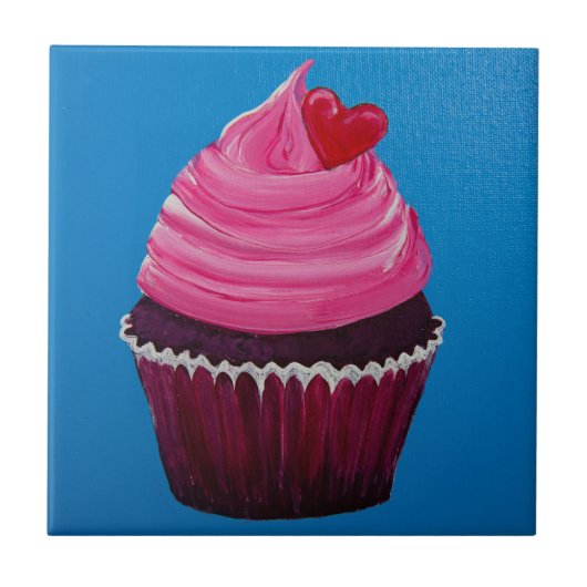 Carreau Tournage de velours rouge (Devant)