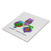 Carreau Tournage ornemental de Noël (Côté)