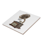 Carreau Tourne-disque dessin animé (Côté)