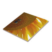 Carreau Tournesol aux bourdons (Côté)