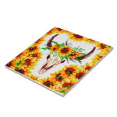 Carreau Tournesol et Taureau (Côté)