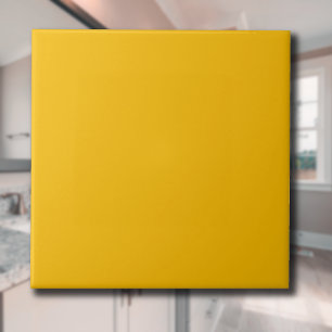 Carreau Tournesol Jaune Couleur solide   Classic Elegant