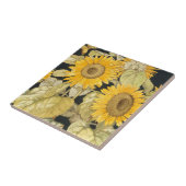 Carreau Tournesol victorien antique (Côté)