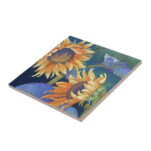 Carreau tournesols (Côté)