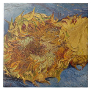 Carreau Tournesols de Vincent van Gogh  , 1887
