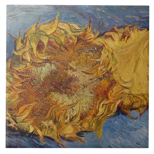 Carreau Tournesols de Vincent van Gogh |, 1887 (Devant)