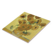 Carreau Tournesols de Vincent van Gogh |, 1888 (Côté)