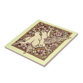 Carreau Tourterelles Art Nouveau (Côté)