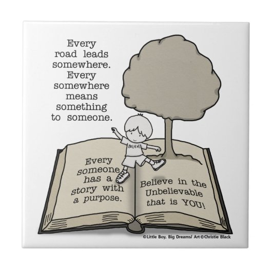 Carreau Tout le monde a une histoire (Devant)