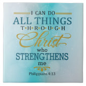 Carreau Tout par le Christ (Devant)