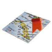 Carreau Tracez la goupille placée à La Havane, Cuba sur la (Côté)