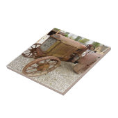 Carreau Tracteur vintage rouillé (Côté)