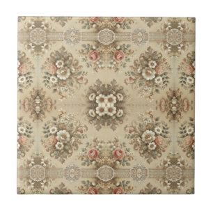 Carreau Traditions Florales de Cottage
