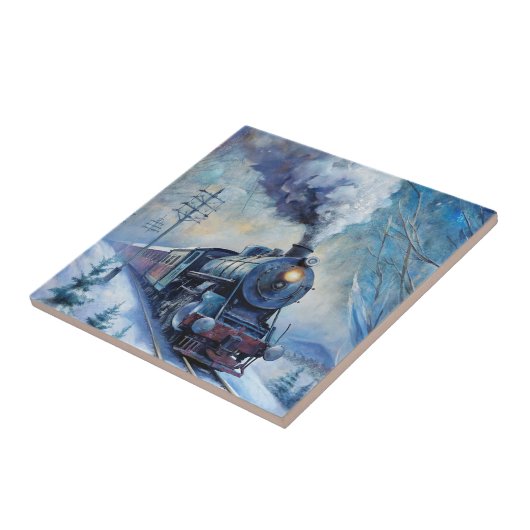 Carreau Train à vapeur (Côté)