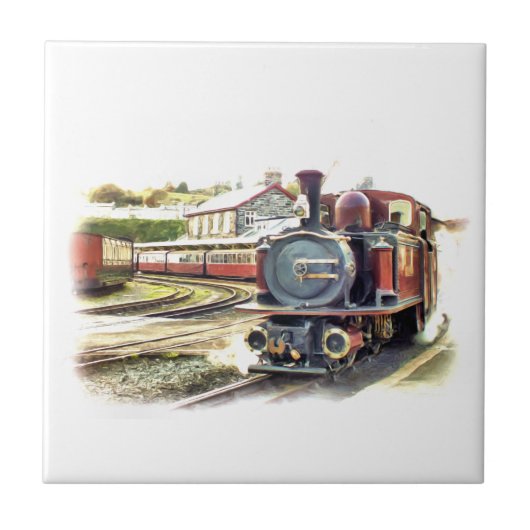 CARREAU TRAIN À VAPEUR (Devant)