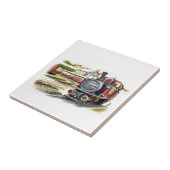 CARREAU TRAIN À VAPEUR (Côté)