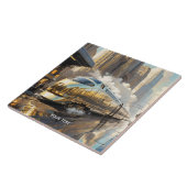 Carreau Train Art Déco Imaginaire (Côté)