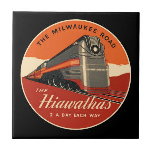 Carreau Train de Milwaukee Road Hiawatha