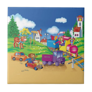 Carreau train et voiture