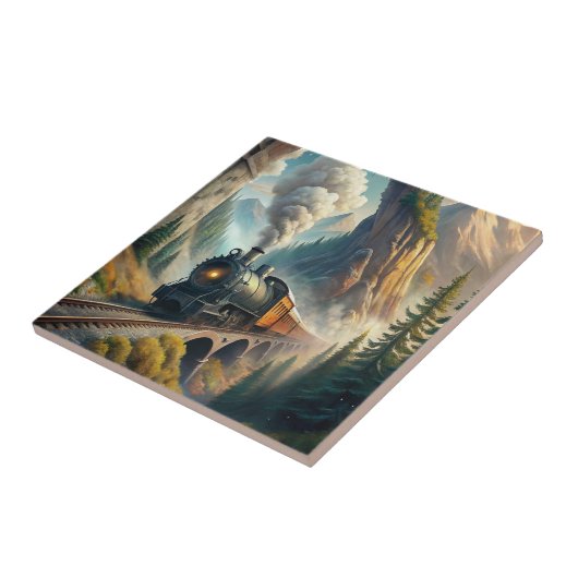 Carreau Train Fleece Blanket (Côté)