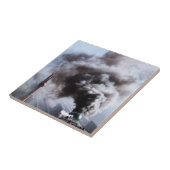 CARREAU TRAINS À VAPEUR (Côté)