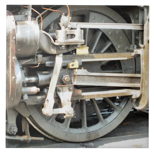 CARREAU TRAINS À VAPEUR (Devant)