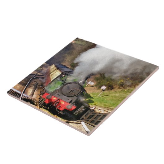 CARREAU TRAINS À VAPEUR (Côté)