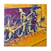 CARREAU TRAINS À VAPEUR (Devant)