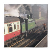 CARREAU TRAINS À VAPEUR (Devant)