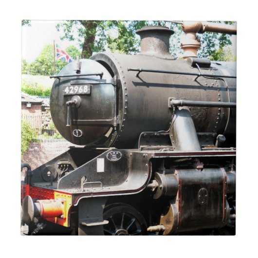 CARREAU TRAINS À VAPEUR (Devant)