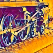 CARREAU TRAINS À VAPEUR