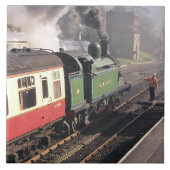 CARREAU TRAINS À VAPEUR (Devant)