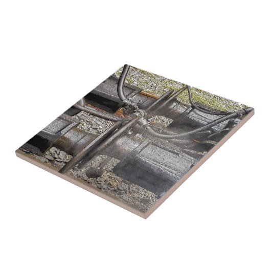 CARREAU TRAINS À VAPEUR (Côté)