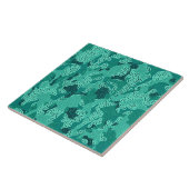 Carreau Trait Turquoise (Côté)