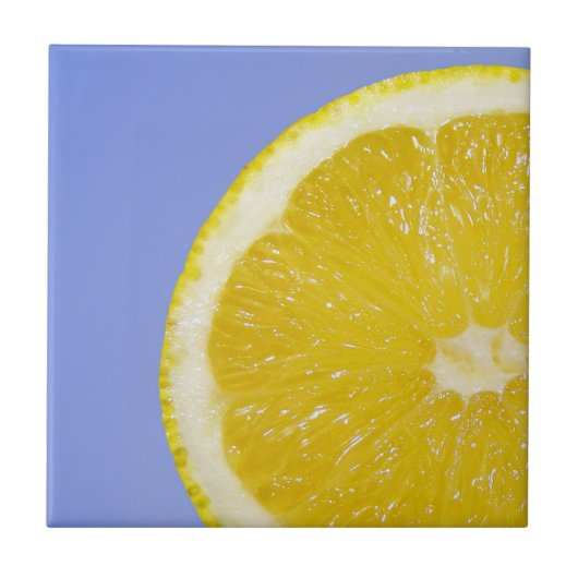 Carreau Tranche de citron juteuse (Devant)