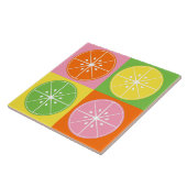 Carreau Tranches de fruits colorées (Côté)