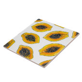 Carreau Tranches de Papaya (Côté)