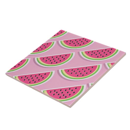 Carreau Tranches de pastèque (Côté)