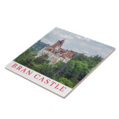 Carreau Transylvania Bran Castle céramique (Côté)