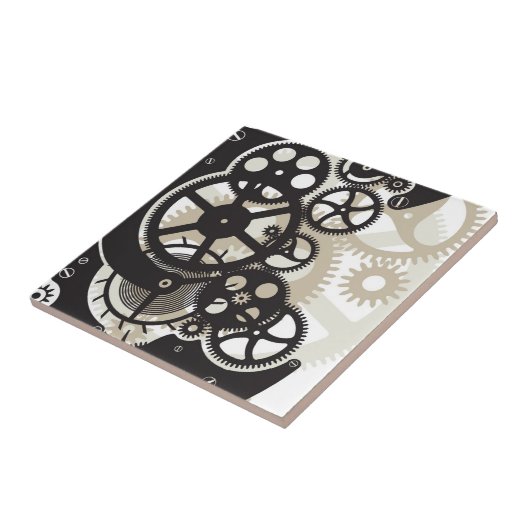 Carreau Travail de roues de dent (Côté)