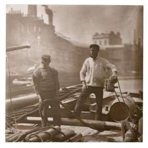 Carreau Travailleurs sur "la route silencieuse", de la