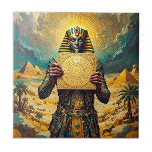Carreau Treasure de Sunlit Pharaoh