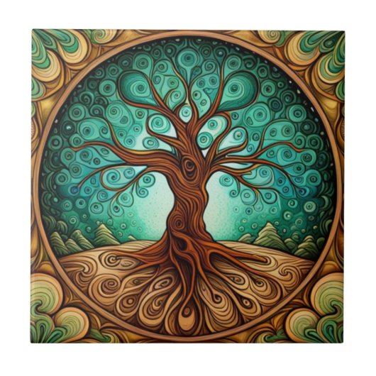 Carreau Tree of Life (Devant)