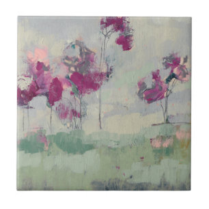 Carreau Treeline Fuchsia